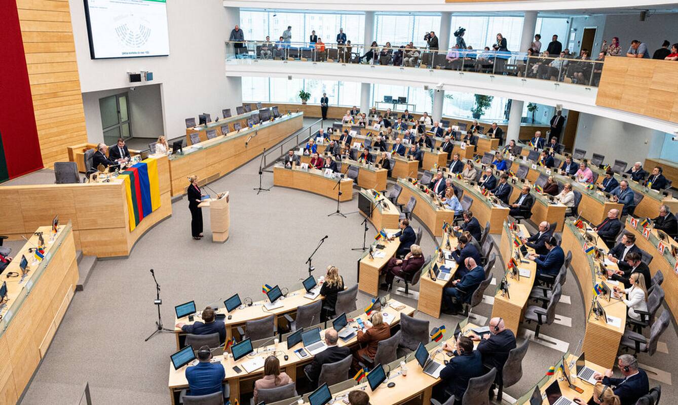 
<span>Smūgis politinei sistemai: ar Seimas turi šansų pakilti iš duobės?</span>
