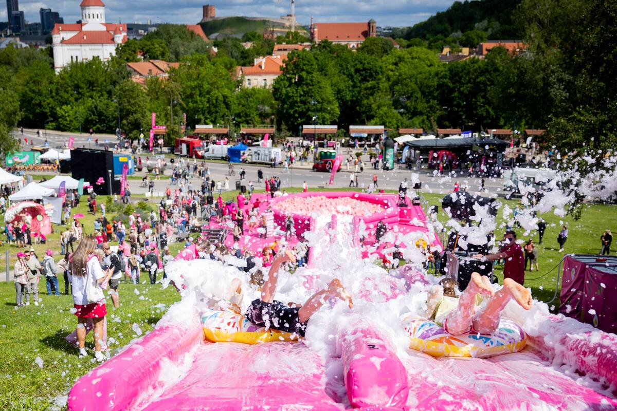 Ryškus: šaltibarščių festivalis „Pink Soup Fest“ šiandien turbūt yra vizualiausias ir geriausiai Lietuvos turizmą parduodantis renginys pasaulinėse turizmo parodose, ir ne tik.