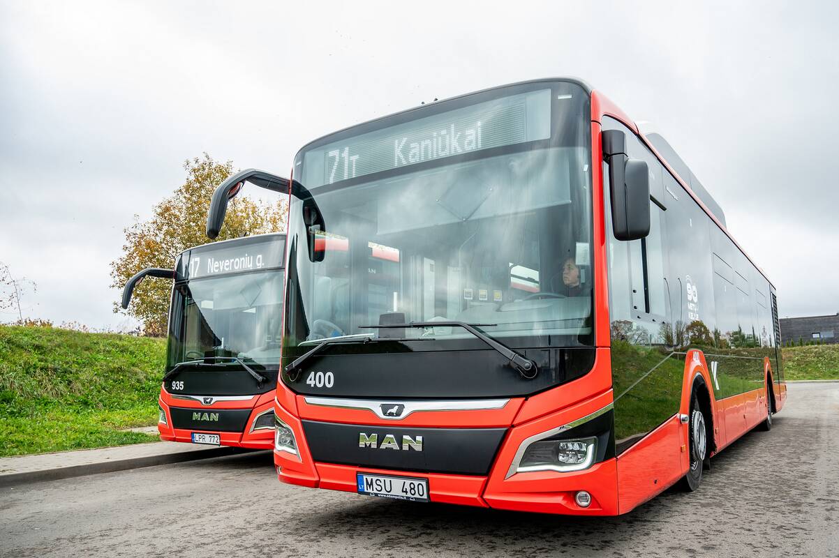 
<span>Kauno viešajame transporte – daugiau galimybių keliauti su šunimis</span>
