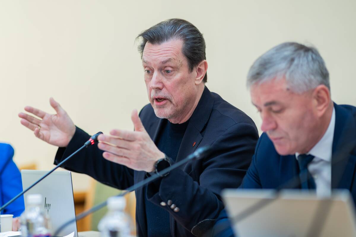 Vytautas Juozapaitis (kairėje) ir Kęstutis Vilkauskas