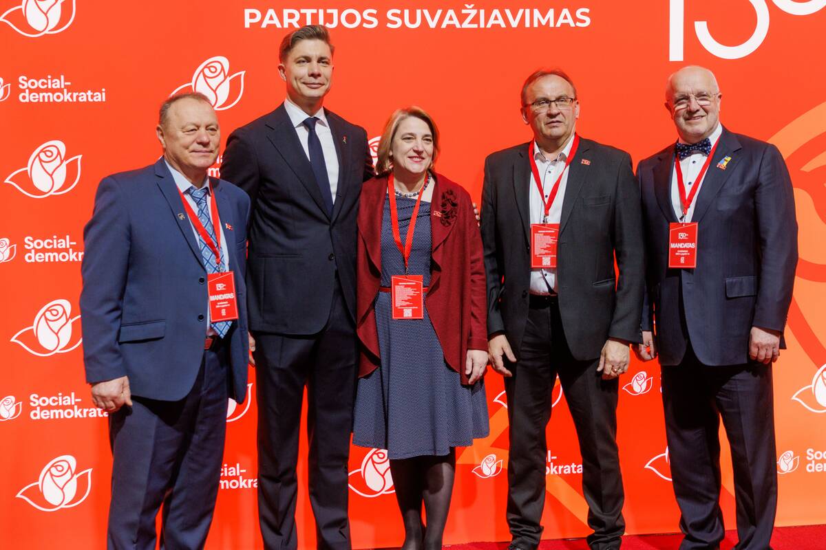  LSDP suvažiavimas