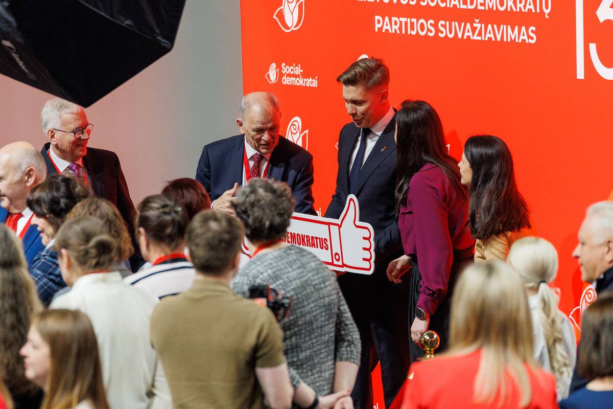  LSDP suvažiavimas