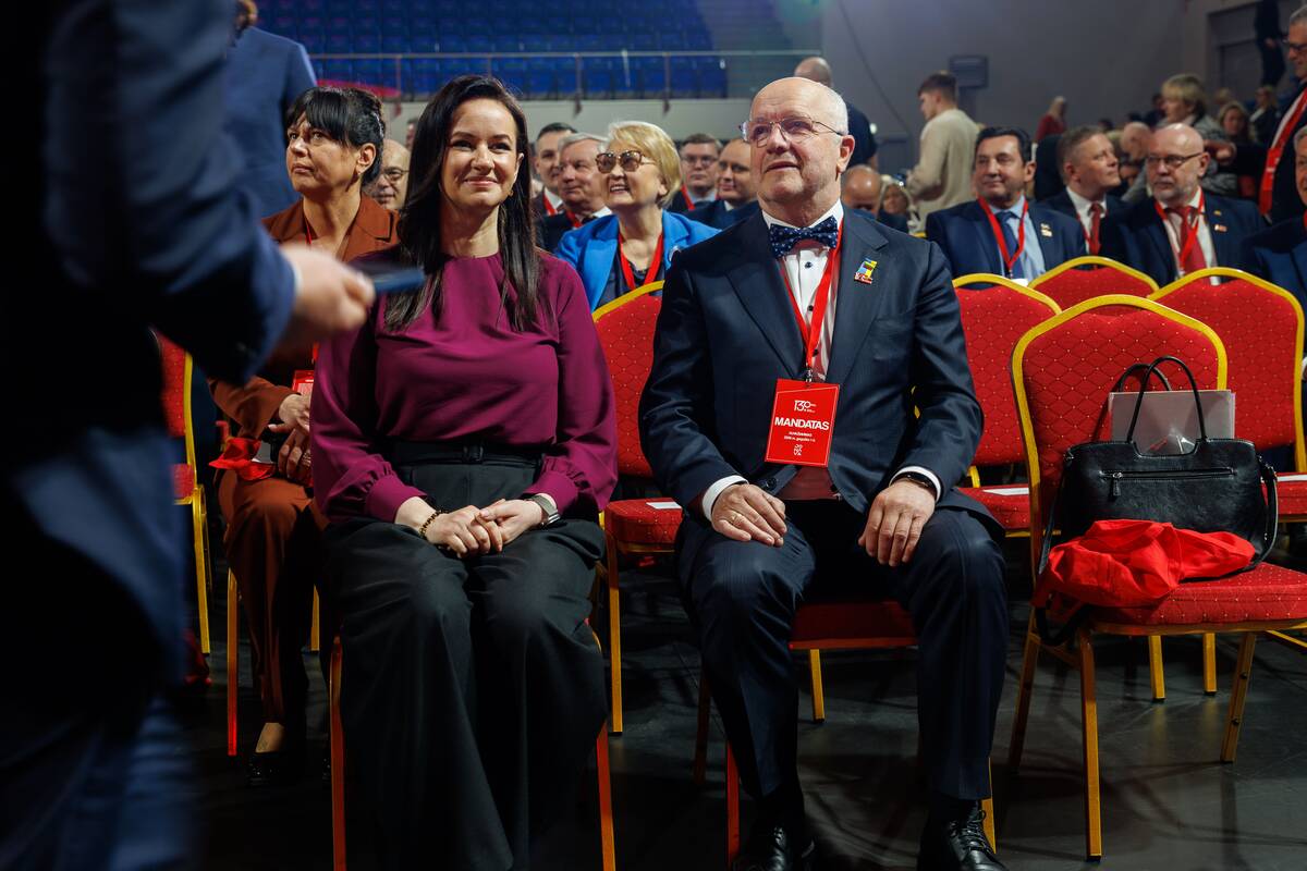 Inga Ruginienė ir Juozas Olekas