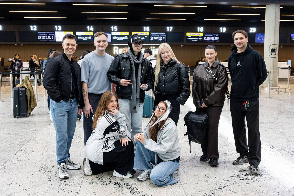 Į Vieną išlydimas Lietuvos atstovas „Eurovizijoje“ Lion Ceccah
