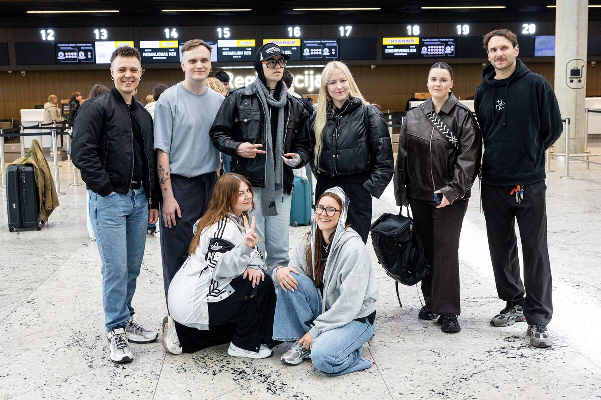 Į Vieną išlydimas Lietuvos atstovas „Eurovizijoje“ Lion Ceccah