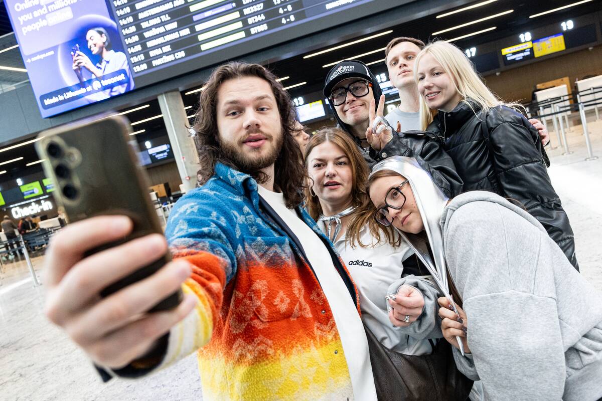 Į Vieną išlydimas Lietuvos atstovas „Eurovizijoje“ Lion Ceccah