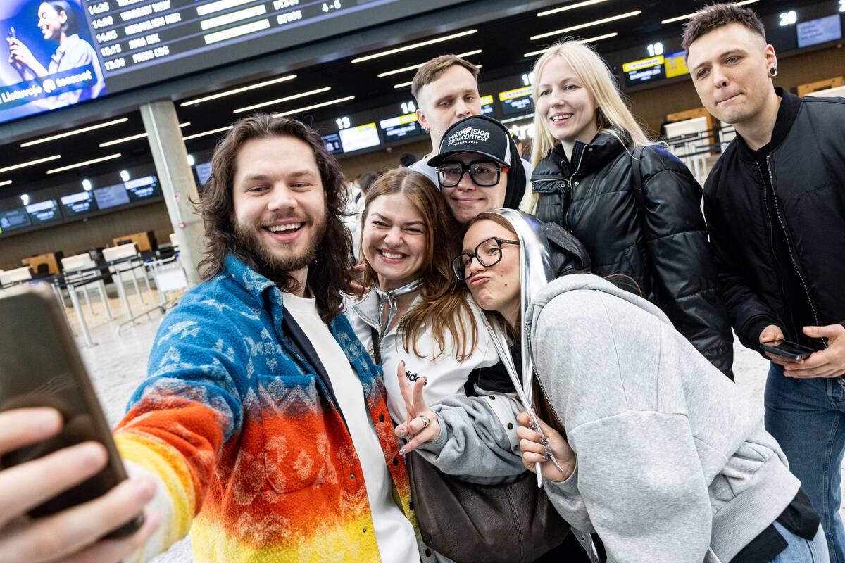 Į Vieną išlydimas Lietuvos atstovas „Eurovizijoje“ Lion Ceccah