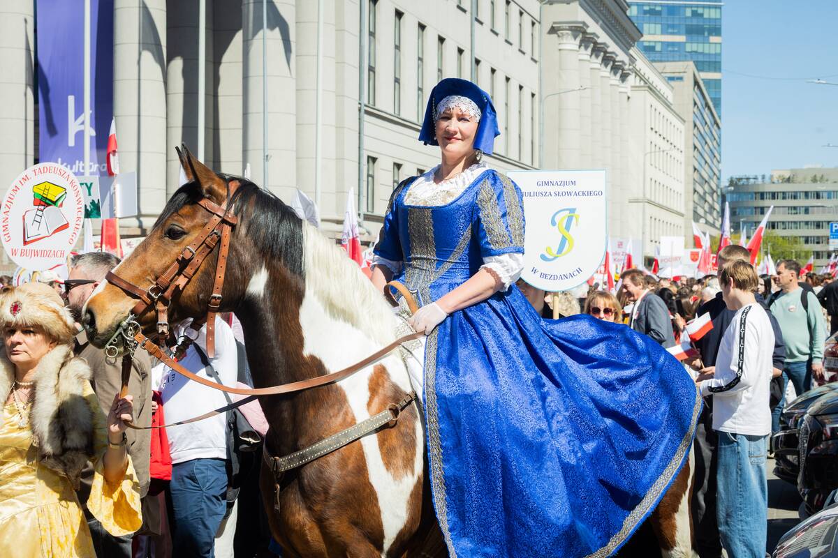 Vilniaus gatvėse – tradicinė Lietuvos lenkų sąjungos organizuojama eisena
