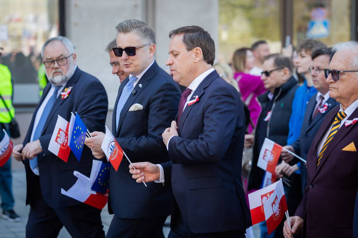 Vilniaus gatvėse – tradicinė Lietuvos lenkų sąjungos organizuojama eisena