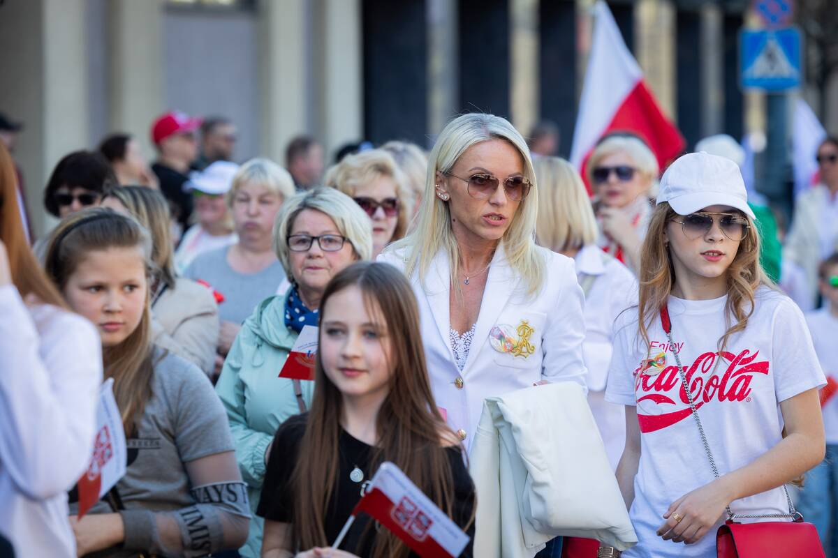 Vilniaus gatvėse – tradicinė Lietuvos lenkų sąjungos organizuojama eisena