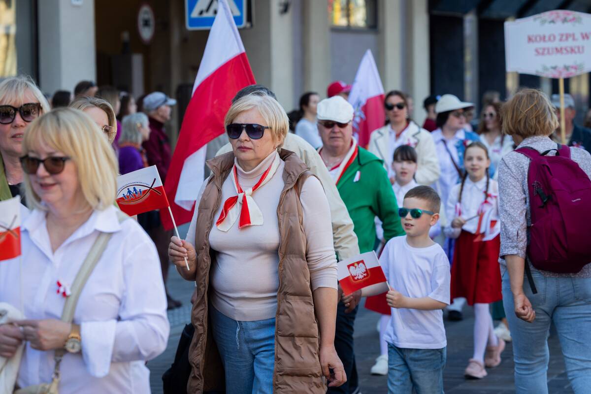 Vilniaus gatvėse – tradicinė Lietuvos lenkų sąjungos organizuojama eisena