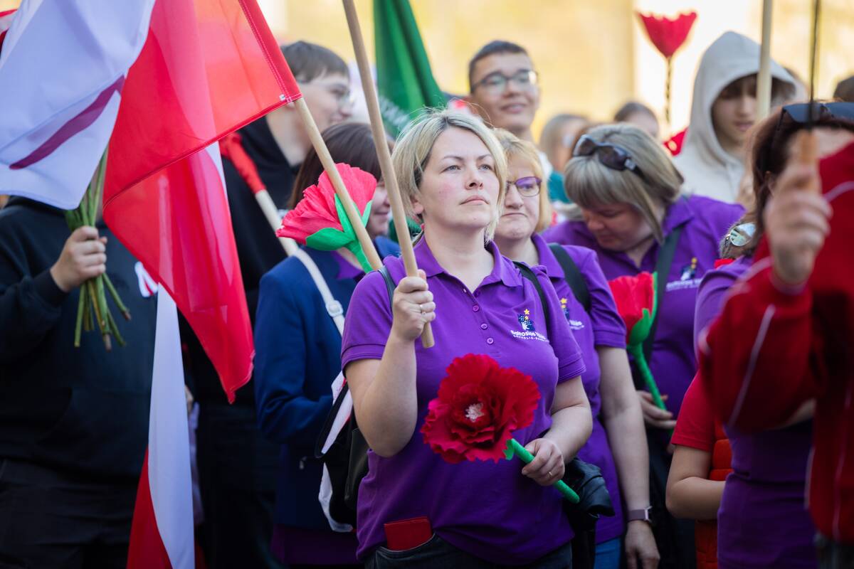 Vilniaus gatvėse – tradicinė Lietuvos lenkų sąjungos organizuojama eisena