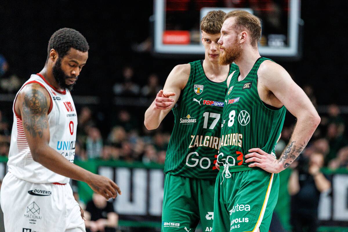 LKL: Kauno „Žalgiris“ – Utenos „Juventus“ 108:93