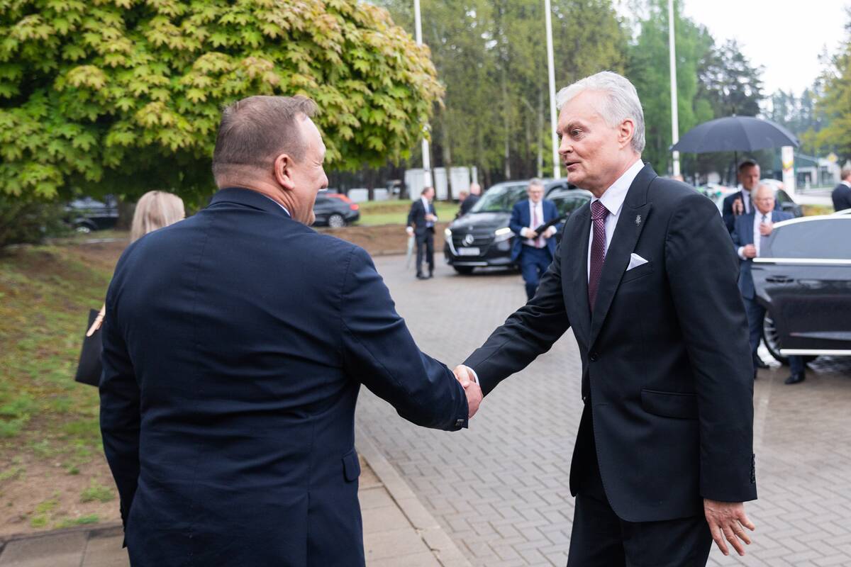  Prezidento ir Švedijos karaliaus apsilankymas Valstybės sienos apsaugos tarnybos padalinyje