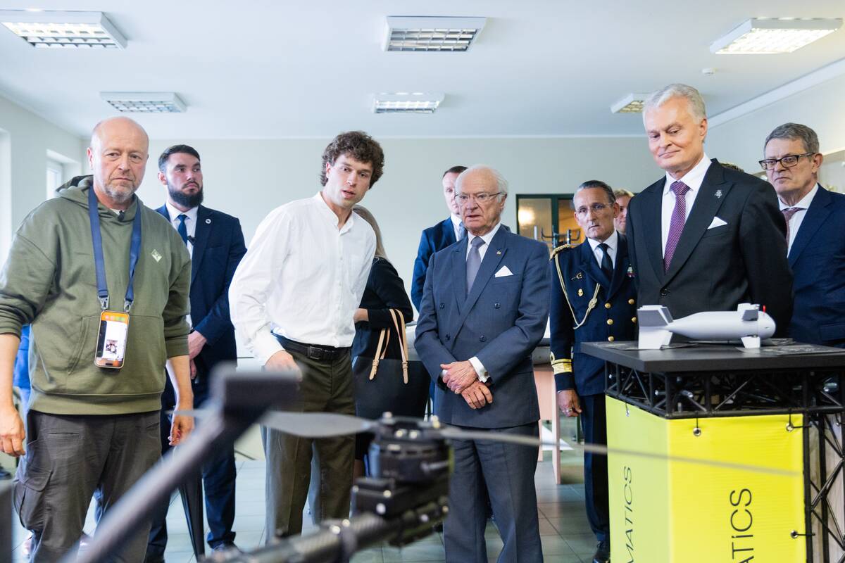  Prezidento ir Švedijos karaliaus apsilankymas Valstybės sienos apsaugos tarnybos padalinyje