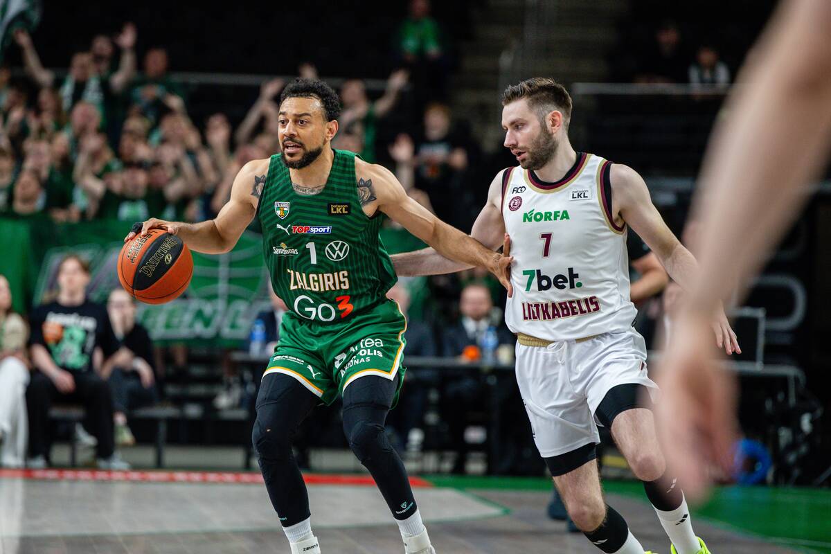 Pirmosios LKL pusfinalio rungtynės: „Žalgiris“ – „Lietkabelis“