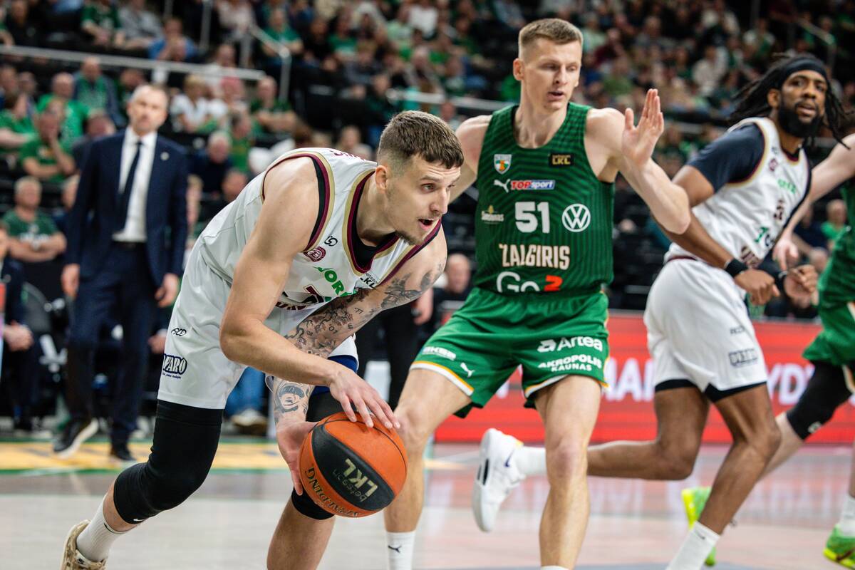 Pirmosios LKL pusfinalio rungtynės: „Žalgiris“ – „Lietkabelis“