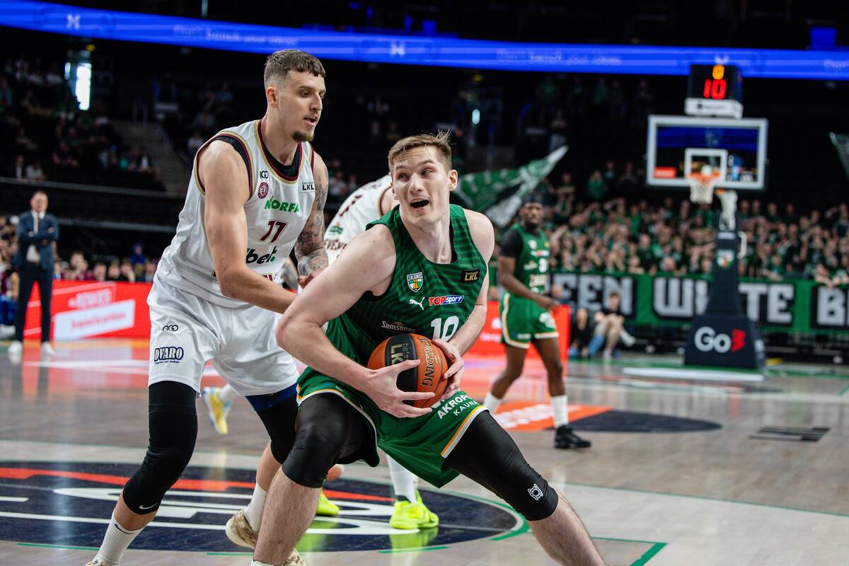 Pirmosios LKL pusfinalio rungtynės: „Žalgiris“ – „Lietkabelis“