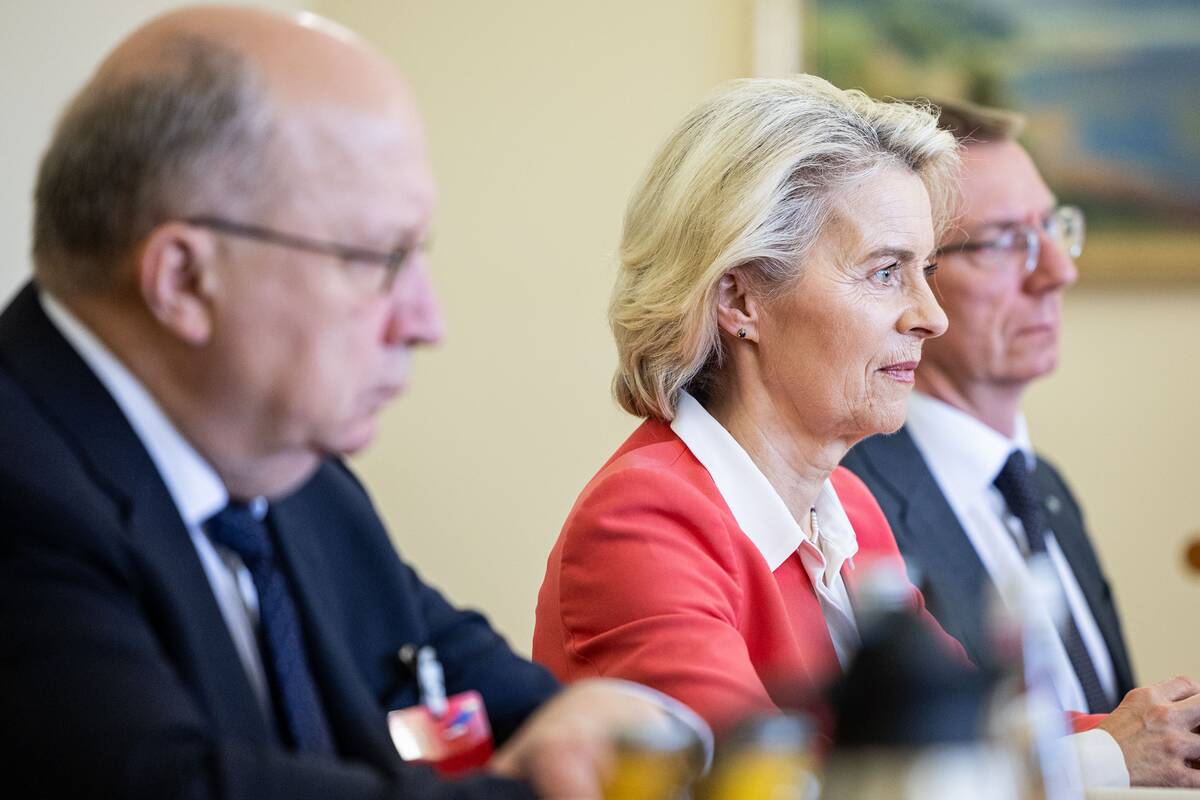 Europos Komisijos Pirmininkės ir Estijos bei Latvijos Prezidentų susitikimas