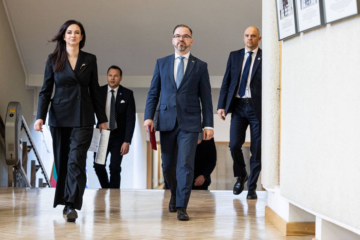 Ruginienė susitiko su ministrais dėl Registrų centro