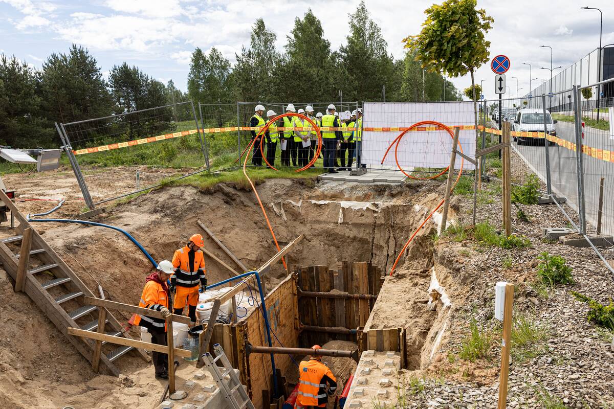 Kuprioniškių transformatorių pastotės darbų pristatymas