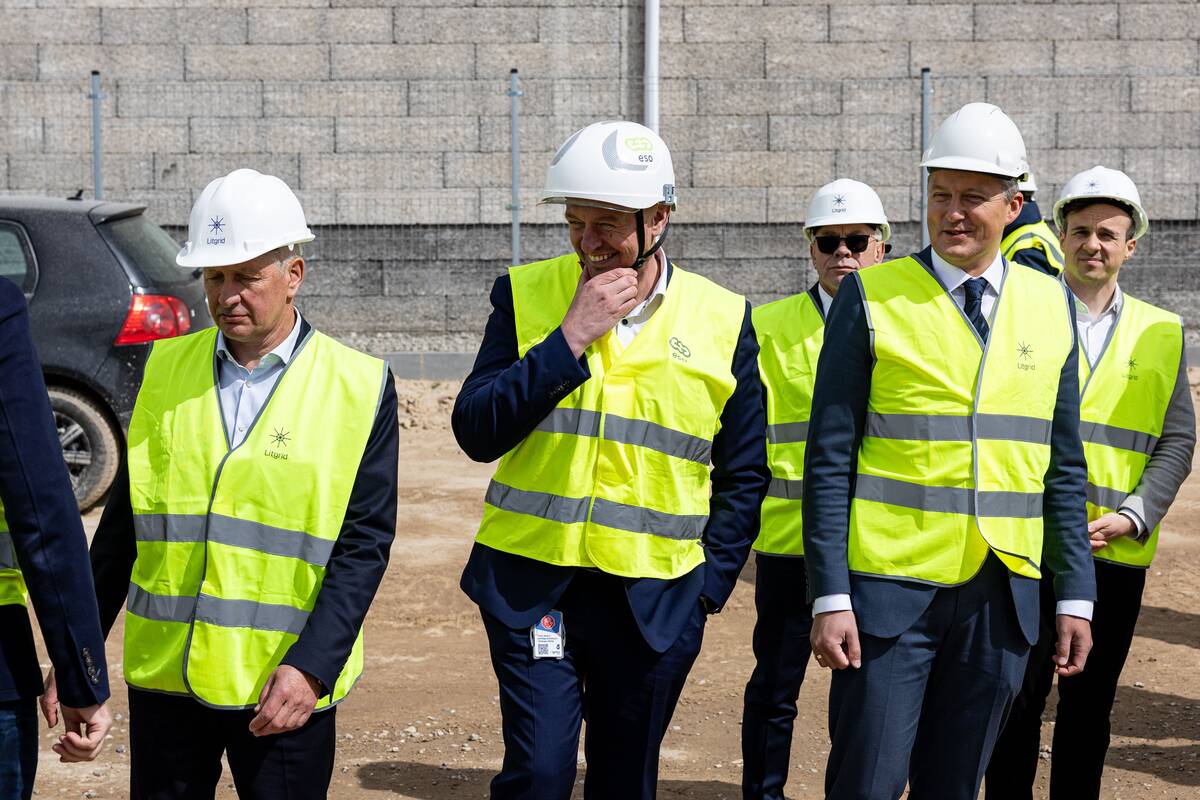 Kuprioniškių transformatorių pastotės darbų pristatymas
