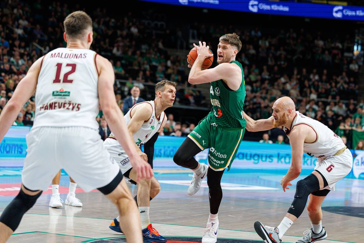  LKL pusfinalis: Kauno „Žalgiris“ – Panevėžio „Lietkabelis“