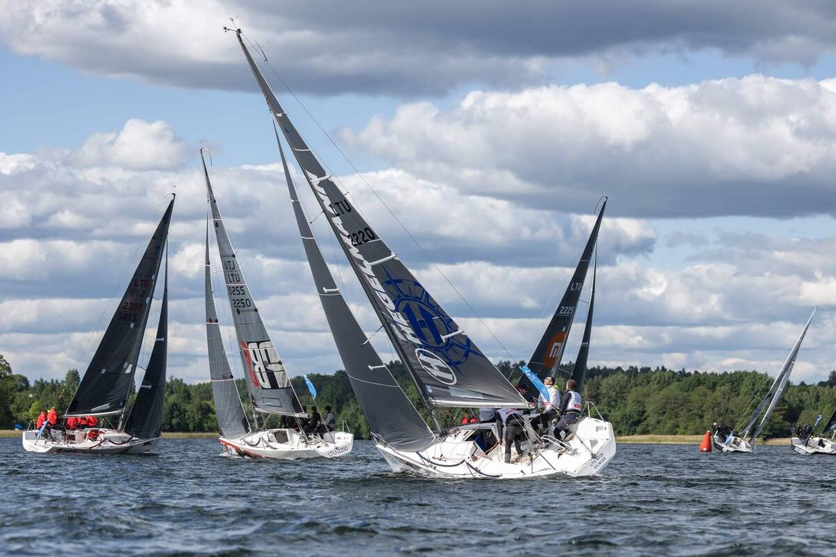 
<span>Trakuose savaitgalį karaliaus tradicinė tarptautinė „Galvės taurės“ regata</span>
