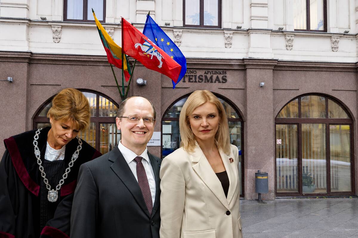 Iš kairės: Sigita Meškauskienė, Arūnas Purvainis, Vaida Motiejūnienė.