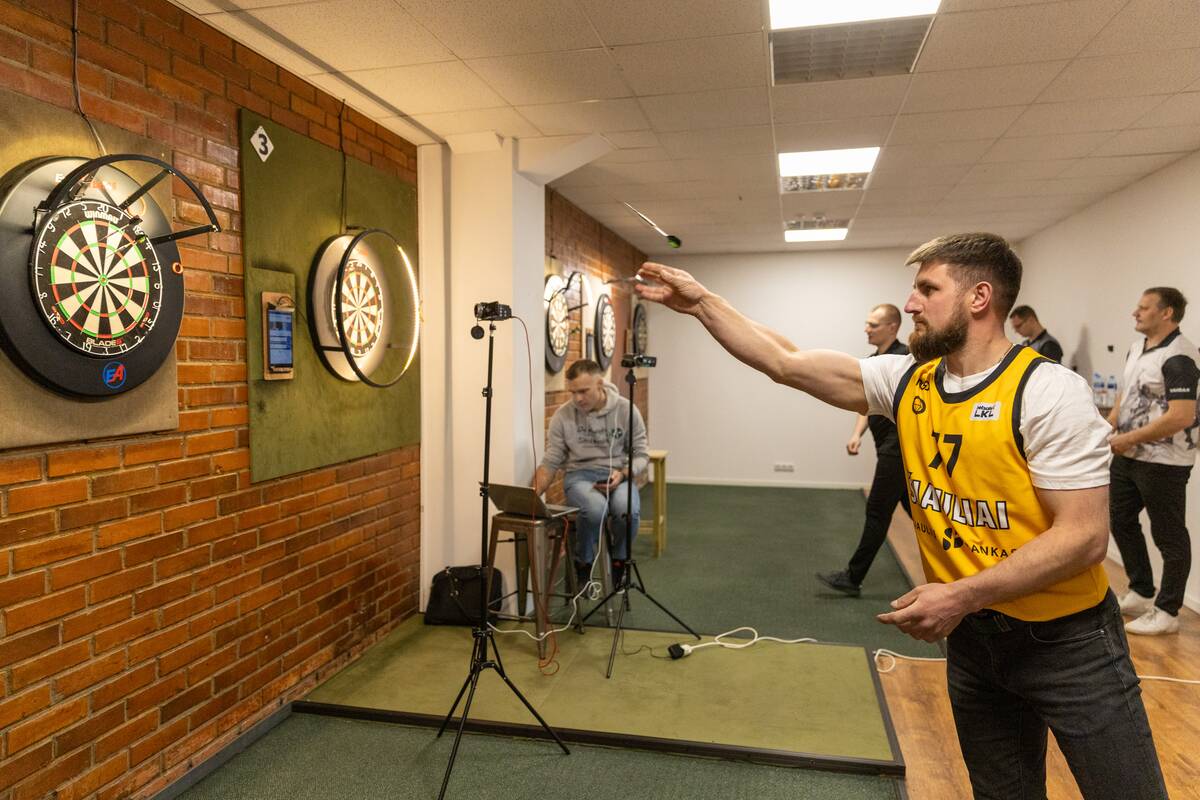 Kauno smiginio lygos finalinis ketvertas