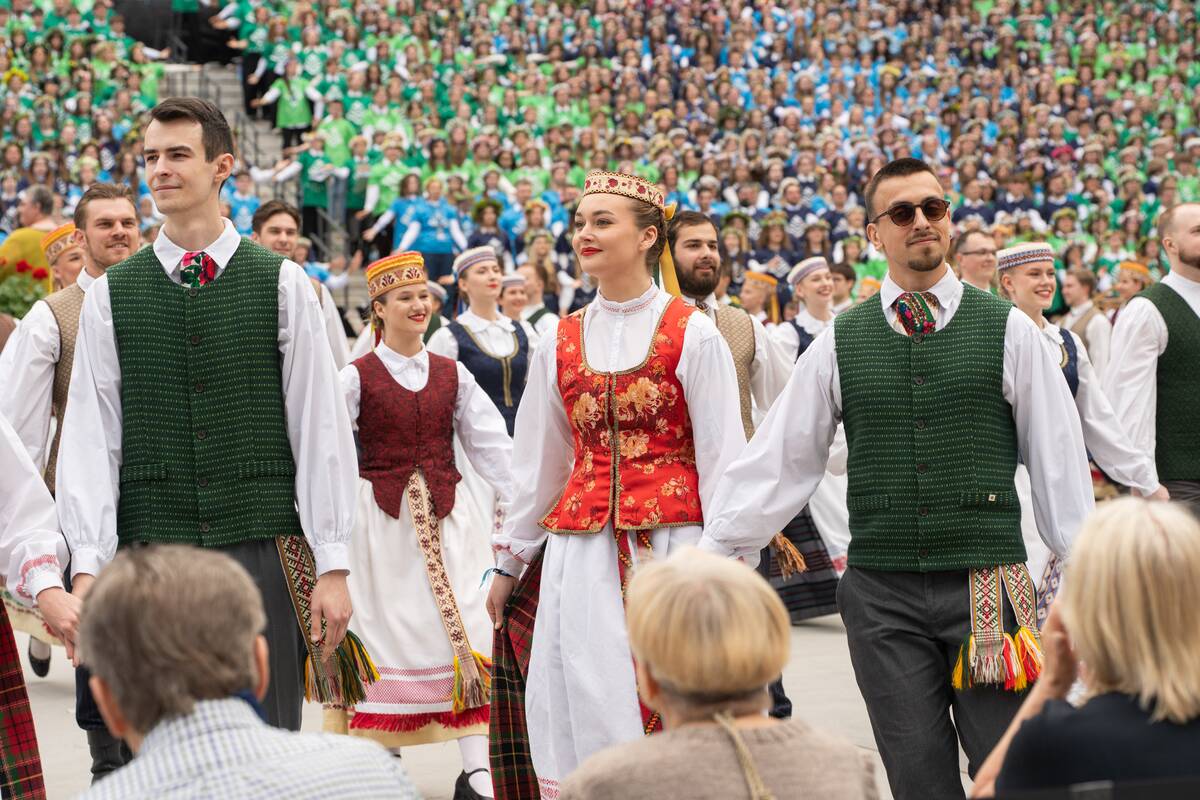 Kauno Dainų slėnį užliejo dainos ir šokiai