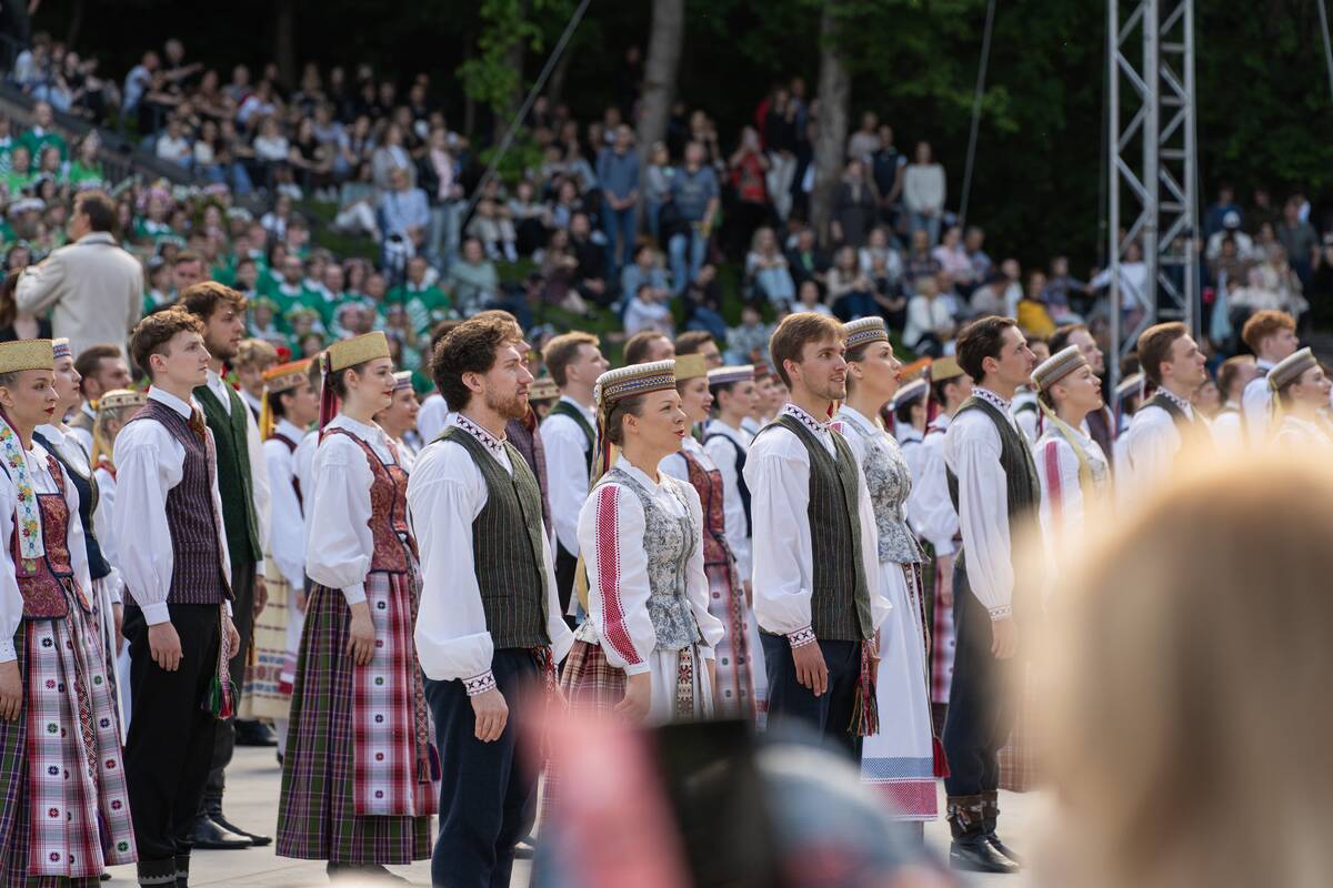 Kauno Dainų slėnį užliejo dainos ir šokiai