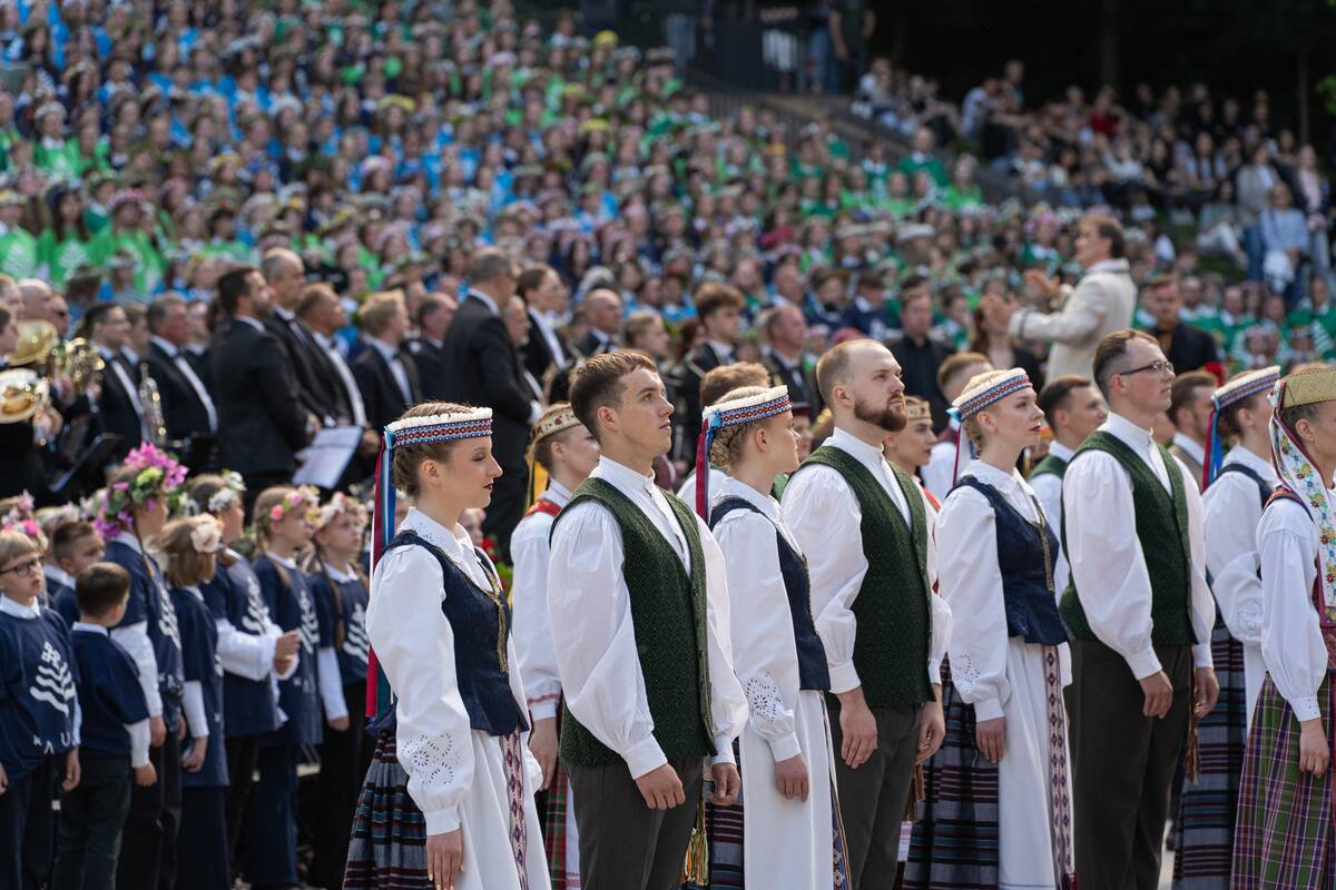 Kauno Dainų slėnį užliejo dainos ir šokiai