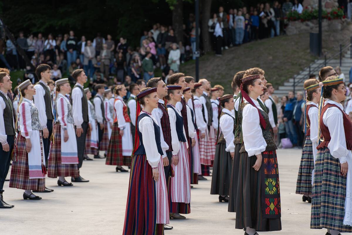 Kauno Dainų slėnį užliejo dainos ir šokiai