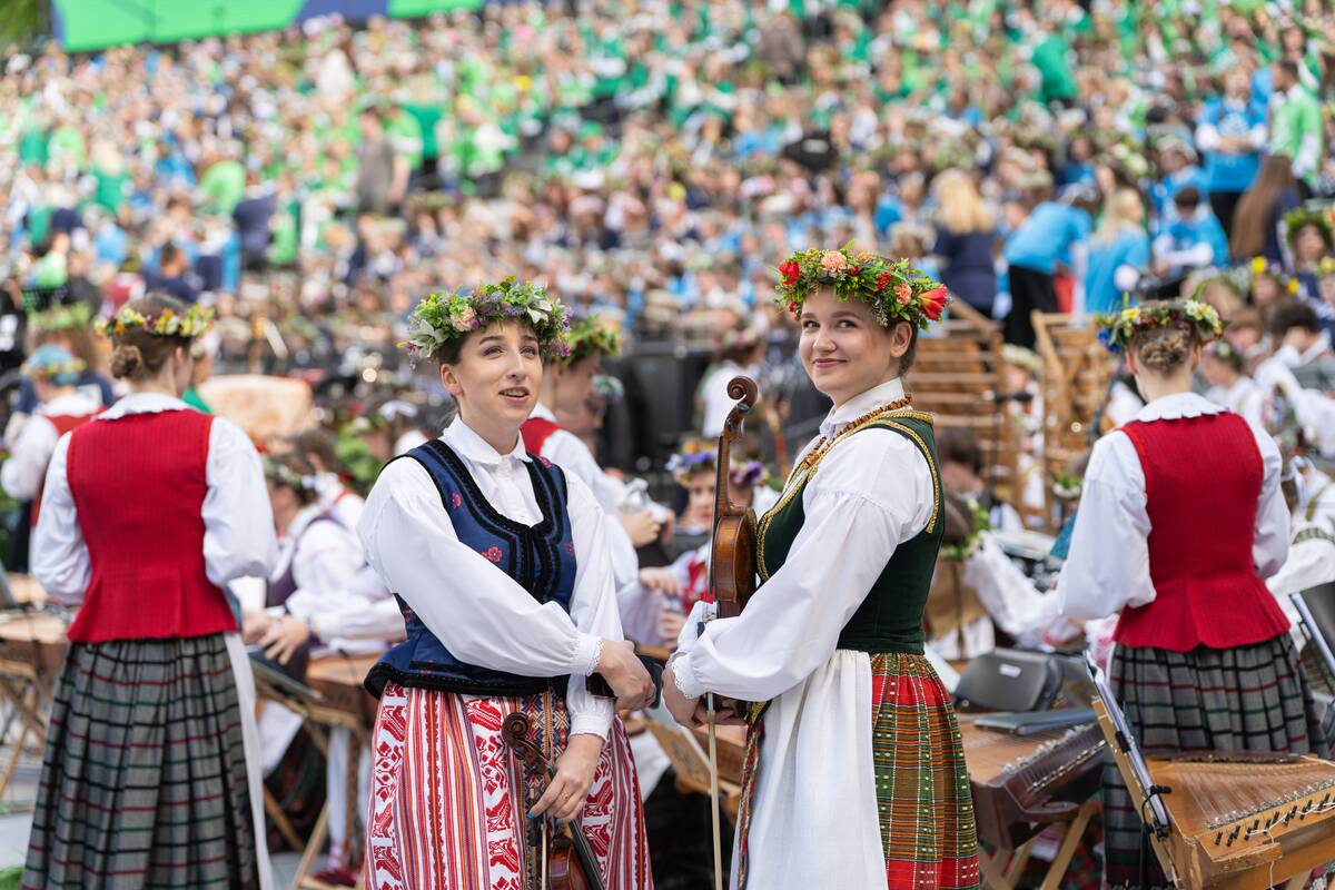 Kauno Dainų slėnį užliejo dainos ir šokiai
