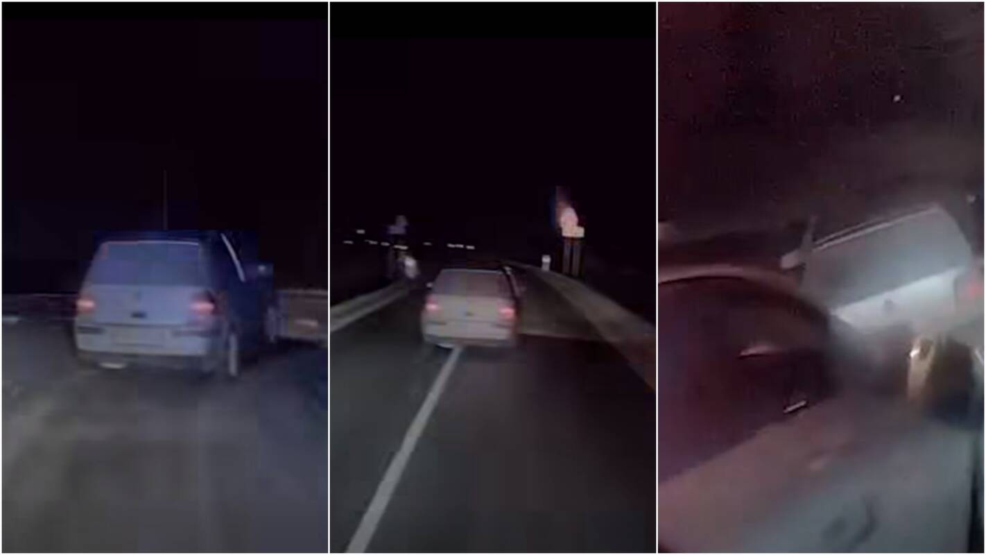 
<span>Vilniaus rajone – gaudynės: į griovį su „VW Golf“ nulėkęs vairuotojas policininkams išklojo tiesą</span>
