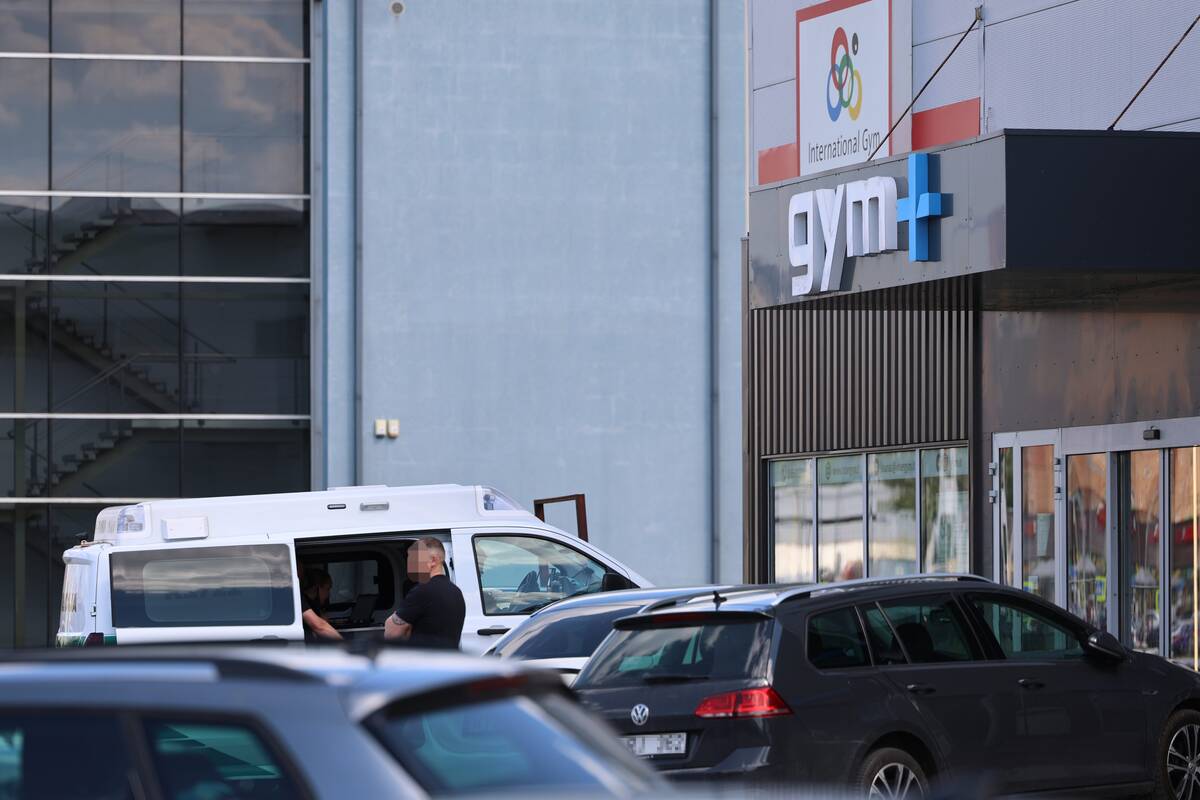 Sporto klube „Gym+“ apvogtas žmogus
