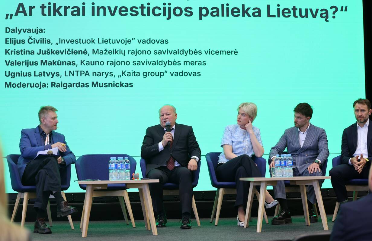 Temos: renginys subūrė savivaldos, verslo ir investicijų ekspertus diskusijai apie regionų plėtros galimybes, investicinę aplinką ir ateities iššūkius.