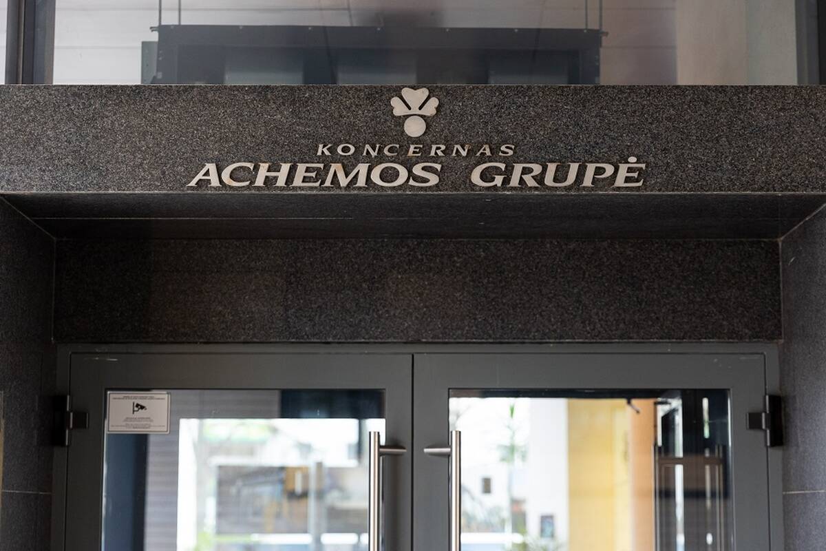 
<span>„Achema“: 2024-ųjų likvidumo trūkumas pernai buvo atkurtas</span>
