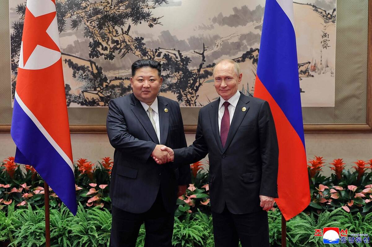 Kim Jong Unas ir Vladimiras Putinas