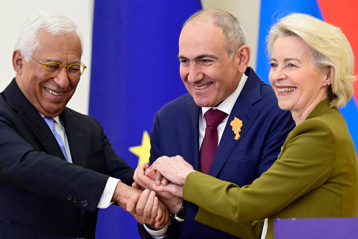 
<span>ES sveikina „šuolį į priekį“ santykiuose su Armėnija</span>
