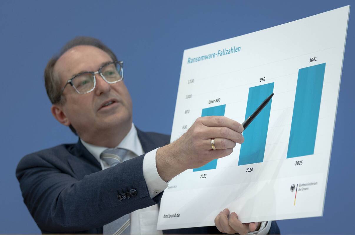 
<span>Daugėjant internetinių atakų skaičiui, Vokietija planuoja „aktyvią kibernetinę gynybą“</span>
