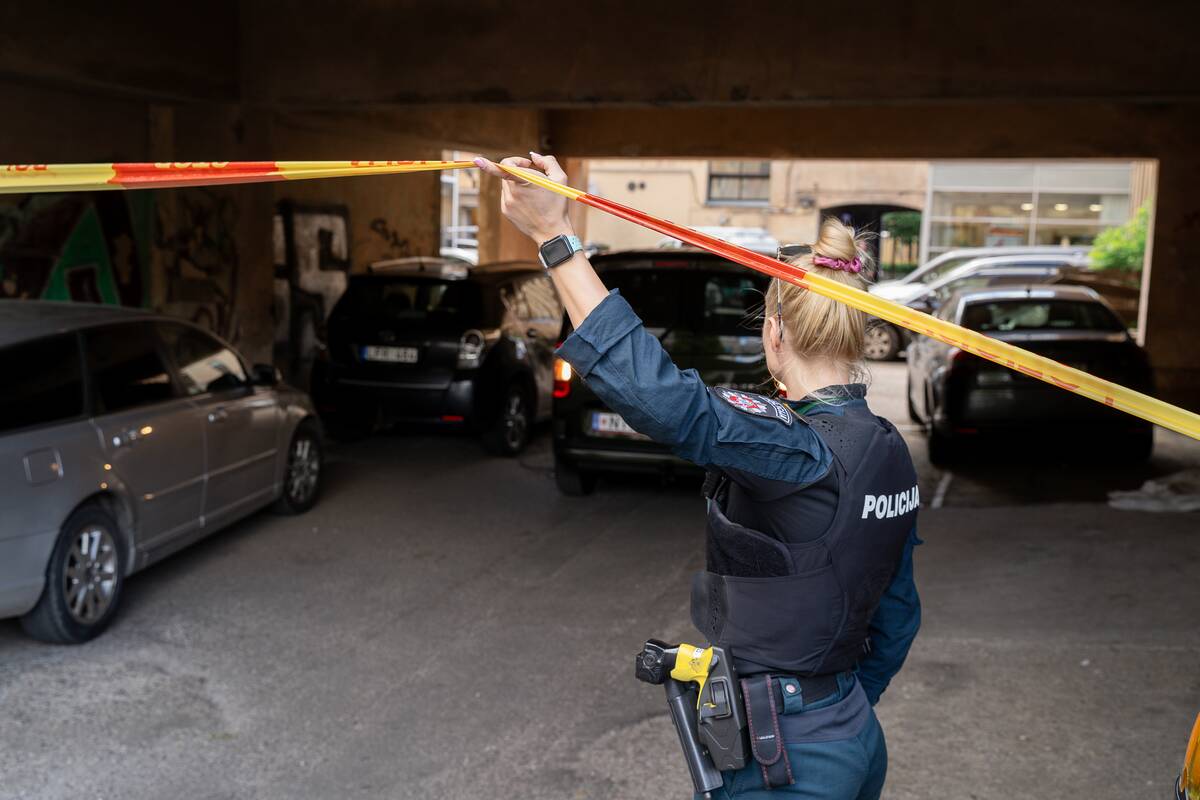 Šaulių sąjungos teritorijoje rastas sprogmuo