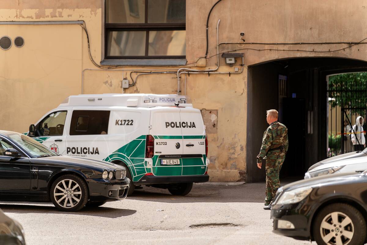 Šaulių sąjungos teritorijoje rastas sprogmuo