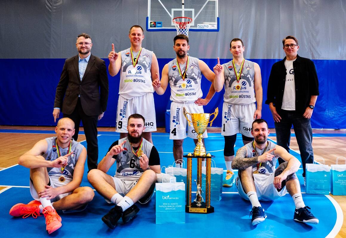 Lyderiai: „Mano būsto“ komanda šį sezoną nepatyrė nė vienos nesėkmės.