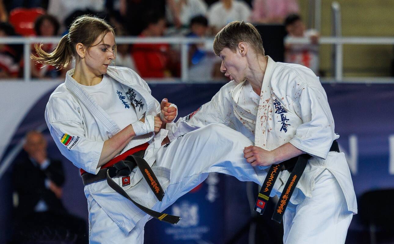 Karjera: B. Svinkūnaitė (kairėje) – jau penkiskart Europos čempionė.