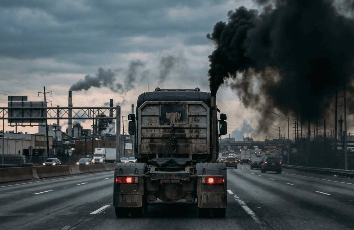 Tarša: transporto sektorius – vienas didžiausių šiltnamio efektą sukeliančių dujų šaltinių.