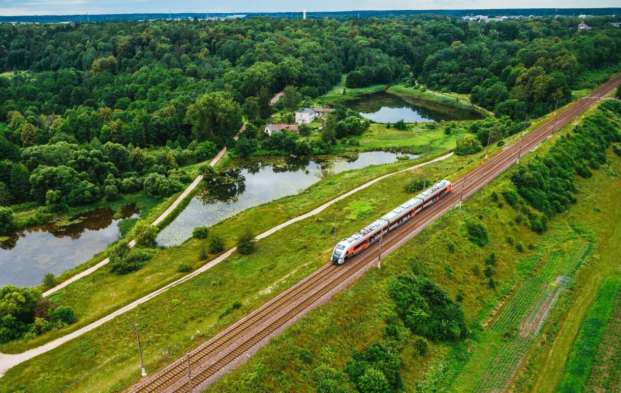  Maršrutas: „Palangos Link“ – kelionė traukiniu ir autobusu.
