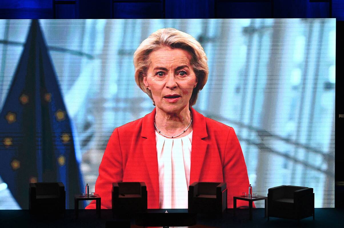 
<span>Von der Leyen: į taikos susitarimo sąlygas turi būti įtrauktas ir ukrainiečių vaikų grąžinimas</span>
