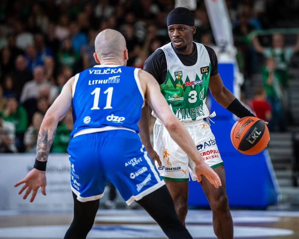 
<span>Latvių dueto neužteko: „Žalgirio“ serija dramatiškai prasitęsė Klaipėdoje</span>
